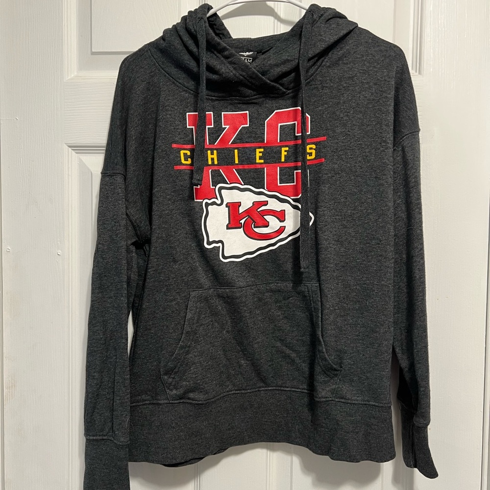 NFL Kansas City Chiefs Hoodie - Charcoal